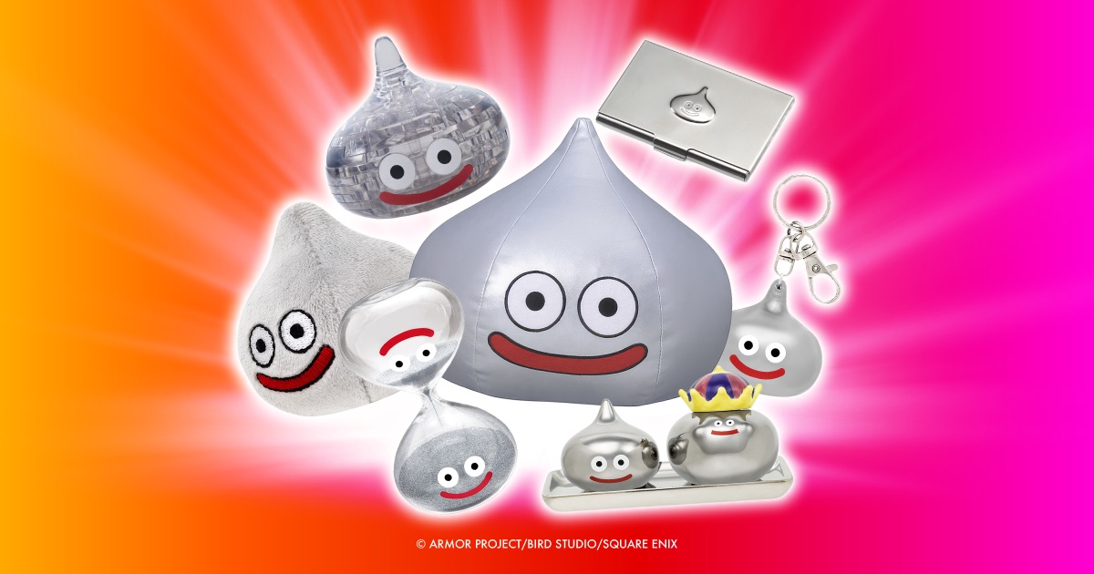 メタルスライム大量発生！ドラクエコラボ メタルスライムグッズ7点